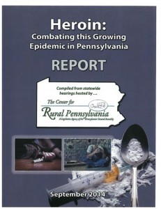 Cover of Heroin: Combating this Growing Epidemic in Pennsylvania 2014